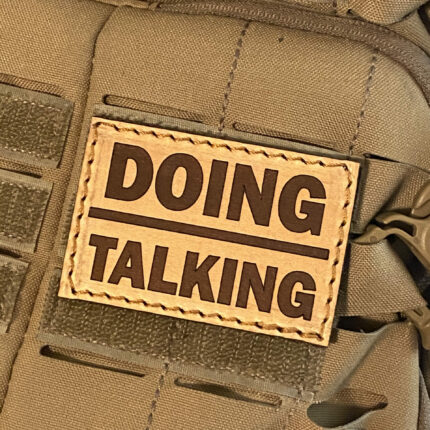 laser engraved morale patch