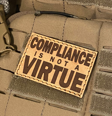 laser engraved morale patch