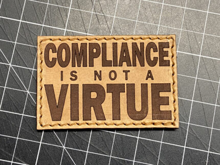 laser engraved morale patch