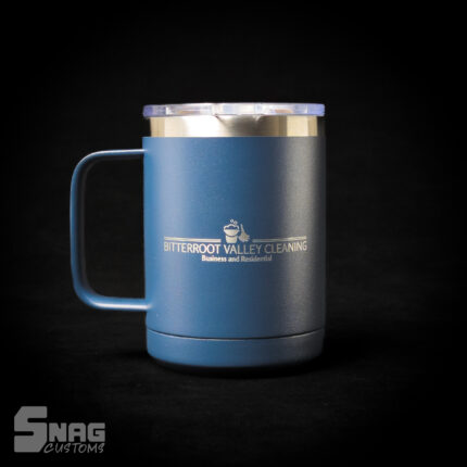 laser engraved 15oz polar camel powder coated stainless steel mug