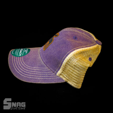 Montana moose leather patch youth trucker hat